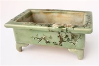 Early Celadon Footed Jardiniere,