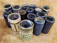 MISC. LOT OF 15 EDISON AMBEROL CYLINDER RECORDS