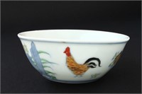 Chinese Porcelain Chicken Cup,