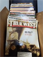 LARGE LOT OF TRUE WEST WESTERN MAGAZINES