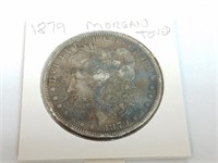 1879 MORGAN SILVER DOLLAR TONED COIN
