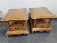 2PC END TABLES FRENCH PROVINCIAL