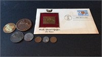 Amazing coins and special Olympics stamp