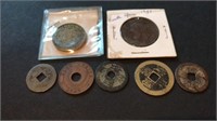 Vintage and antique coins
