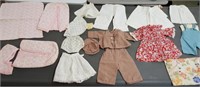 Doll  clothes, hand sewn
