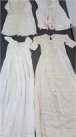 Baby & little girl white dresses