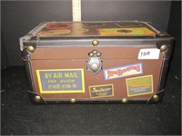 Incredible Decorative Box With Travel Stickers