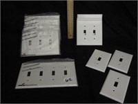 Great Lot of White Switch Plates