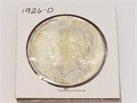1926-D PEACE SILVER DOLLAR COIN