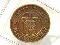 US ARMY WAR COLLEGE CHALLENGE COIN