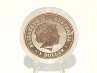 2004 AUSTRALIA 1 DOLLAR SILVER .999 COIN