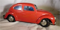 1960s Japanese Volkswagen Beetle Tin Toy