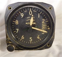 C-12 Altimeter from Downed WWII Aircraft Salvage