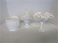 Milk Glass lot