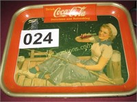 OLD COKE TRAY 1940