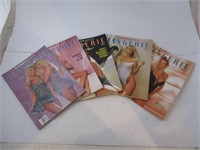 5 Magazines Playboy éd. Lingerie nos spéciaux 1993