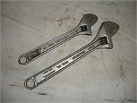 2 Crescent Wrenches