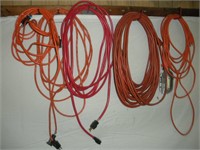 5 Power Cords/Trouble Lights 1 Lot