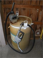 30 Gallon Plastic Drum w/GPI Pump (Contains 20