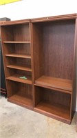 Pair of bookcases 30 1/2 inches wide, 71 inches