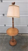 Maple lamp, shade as is