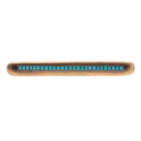 A Lady's Turquoise Bar Pin in 14K Gold
