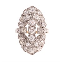 A Lady's Art Deco Diamond Ring