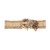 A Lady's Victorian Buckle Bracelet in 14K Gold