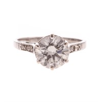 A Lady's 1.75 ct Diamond Solitaire Ring