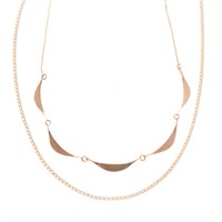 Two Lady's 14K Gold Necklaces