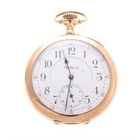 A Gentlemen's Waltham Pocket Watch in 14K