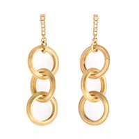 A Pair of Monica Rich Kosann's Earrings in 18K