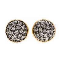 A Pair of Diamond Earrings by Yossi Harari