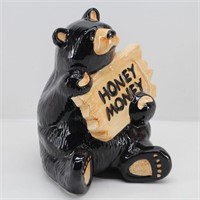 "HONEY MONEY" Ceramic Bear Bank