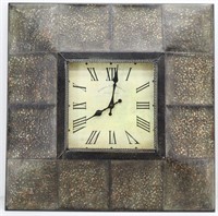 Large Metal Decor Clock- Edinburgh Clock Works