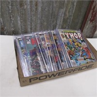 Approx 12 Marvel Comics in protective cases