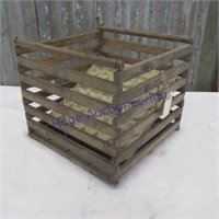 Wooden egg crate