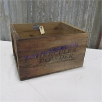 Hercules Powder wooden box