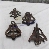 Metal pulley parts (4)