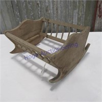 Wooden cradle