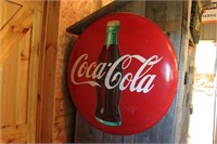 Coca Cola Sign Button