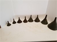 B4- ASSORTED METAL FUNNELS