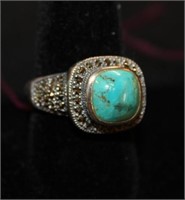 Sterling Silver Turquoise &