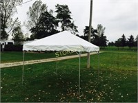 10' x 10' Tent w/ White or Yellow Stripe Top