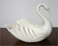 Large LENOX Porcelain Swan Dish