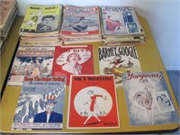 400+ Pieces of Vintage Sheet Music