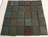 30 Volumes Little Leather Library Miniature Books