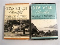 2 Wallace Nutting Books New York & CT Beautiful