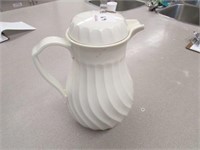 (4) - WHITE THERMOS PITCHERS