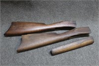 (2) Vintage Gun Stocks and (1) Forend